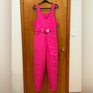 Barbie Pink Women's Ski Jumpsuit